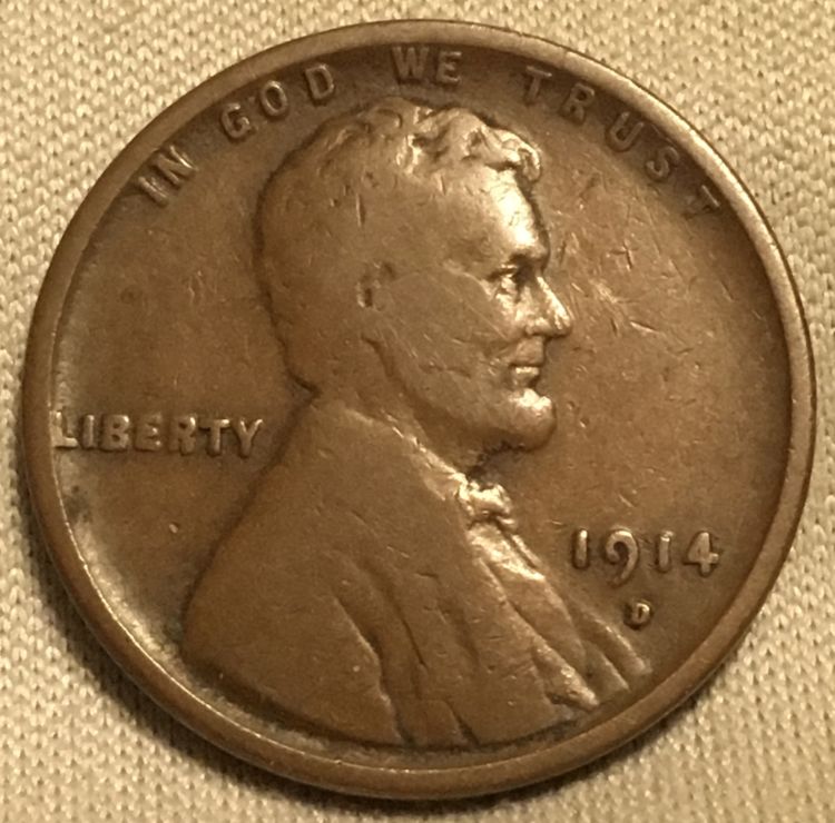 1914-D-Lincoln--For-Grading...