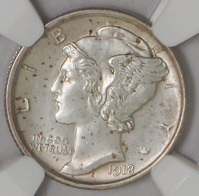 1945-Mercury-Dime-With-FSB