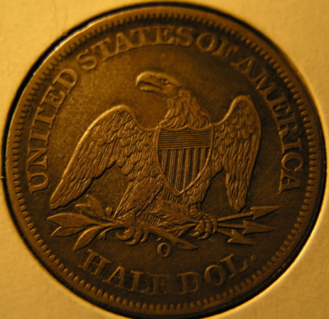 1861-O-Seated-Liberty-Half-Dollar--Dissapointed