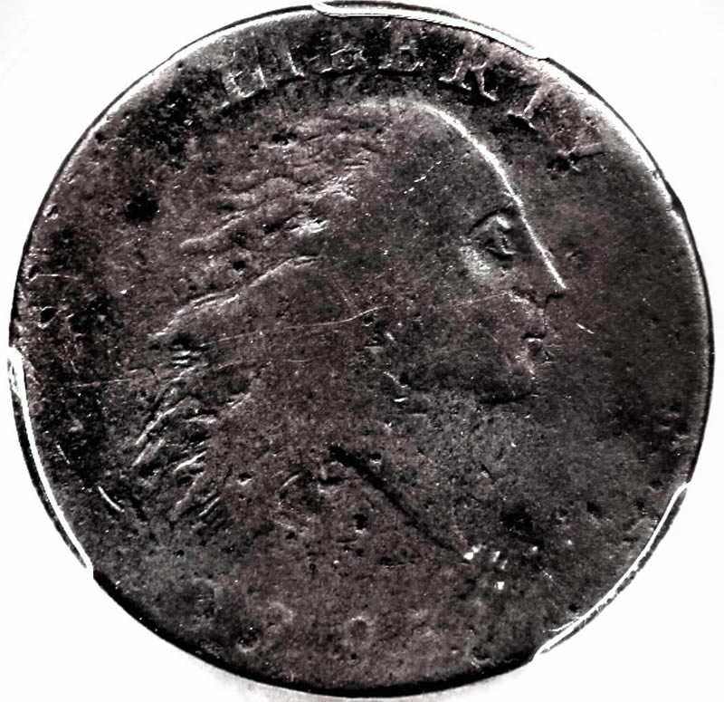Wow-1793-Flowing-Hair-Large-Cent-S1-VG,-Too-Good