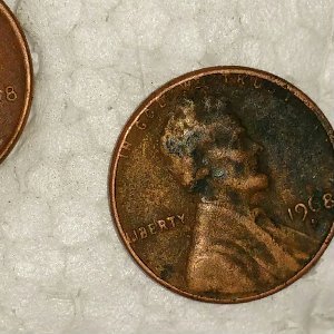 1968-D-Penny-Looks-Like-A-Skull-Pretty-Neat...any-Idea-Why?