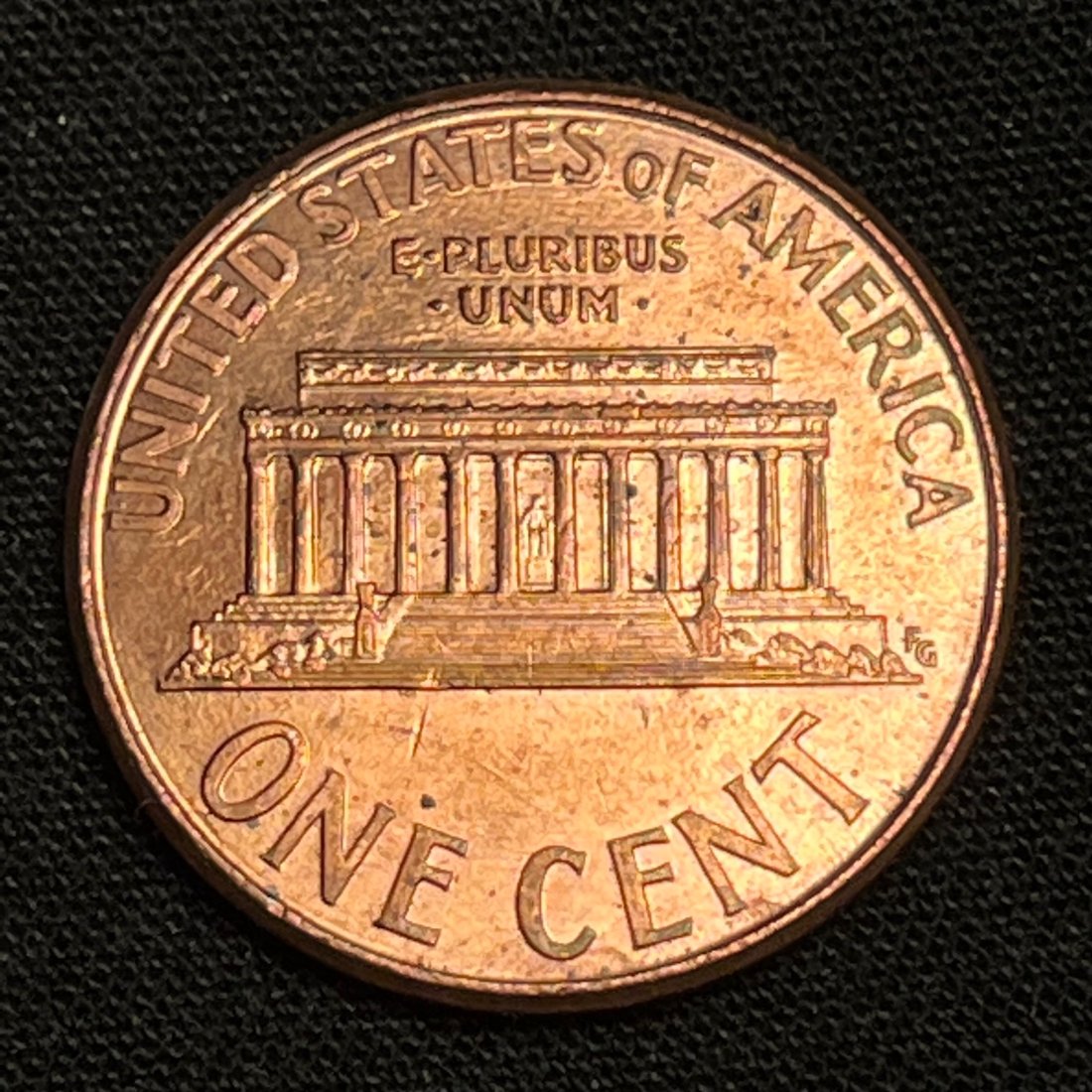 2003-Lincoln-Penny---Die-Crack?