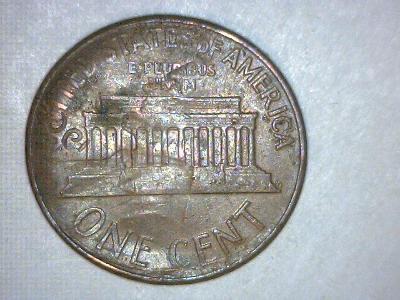 1962-D-Lincoln-With-Wheat-Cent-Struck-Through-On-OBV-&-Rev