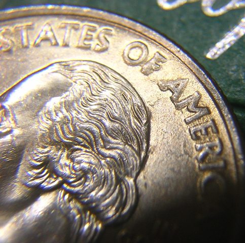 2008-P-Alaska-Quarter-Clashed-&-Crumbled-&-Extra-Claw