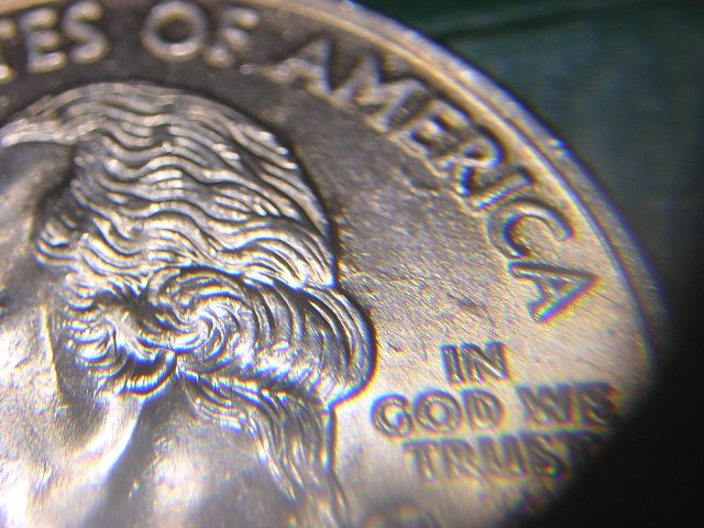 2008-P-Alaska-Quarter-Clashed-&-Crumbled-&-Extra-Claw