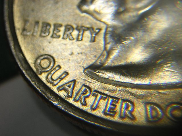 2008-P-Alaska-Quarter-Clashed-&-Crumbled-&-Extra-Claw