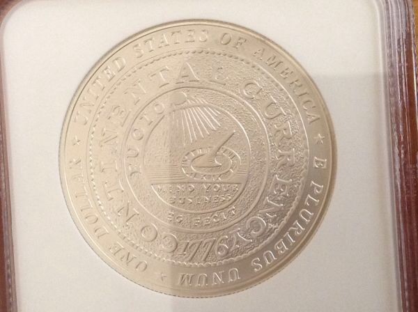 Ben-Franklin-Slab-Coins-And-Marine-Slab-Coin