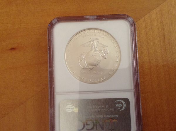 Ben-Franklin-Slab-Coins-And-Marine-Slab-Coin