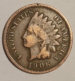 1906--Indian-Head-Penny-Probably-Just-PMD-On-Reverse
