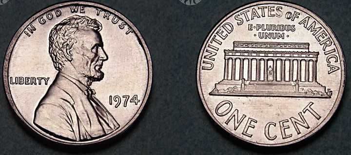 1974-Aluminum-Penny
