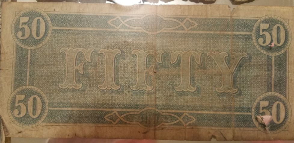 Confederate-50-Dollar-Bill--...-What-Is-It-Worth?