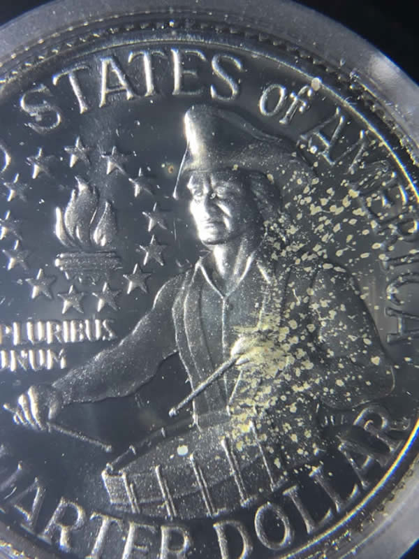 1976-S-Bicentennial-Silver-Proof-Quarter-Sealed-From-Mint-Has-Odd-Spots