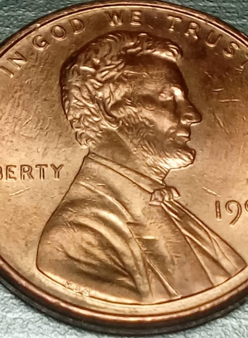 1993-Lincoln-Cent-Lincoln's-Neck-?