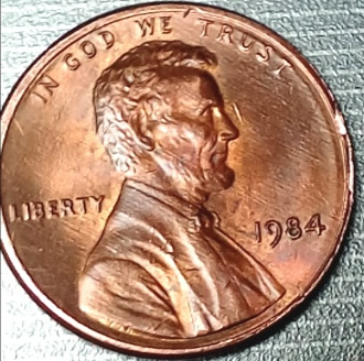 1984-Lincoln-Cent--Error-?