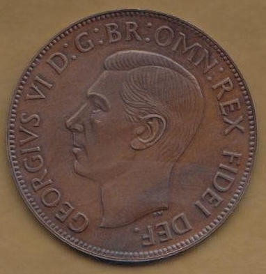 Great-Britain-----One--Penny-----1952