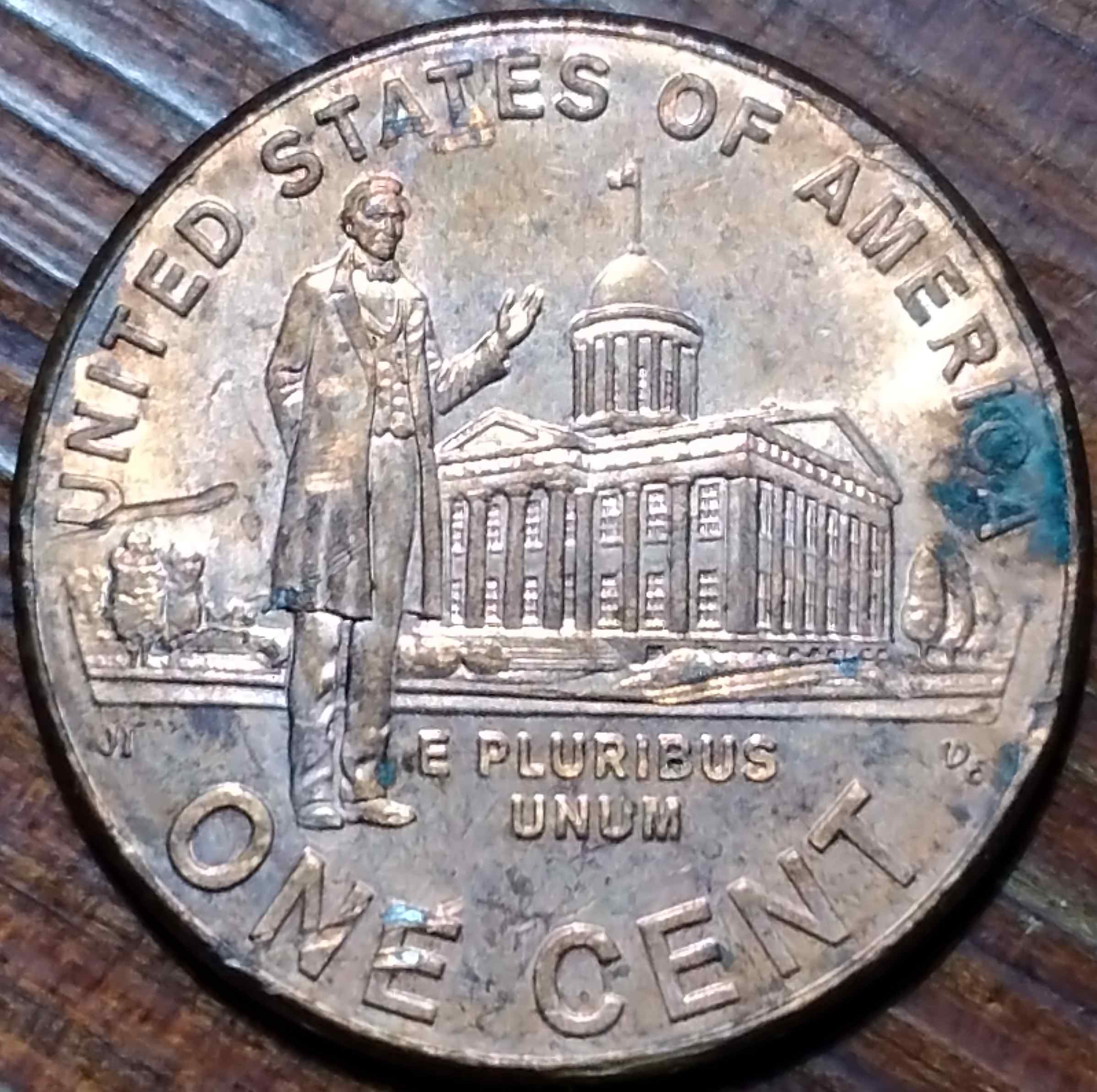 2009-D-Lincoln-Professional--Multiple-Die-Clash-Error-And-Possible-Doubled-Thumb,-Smeared-Design