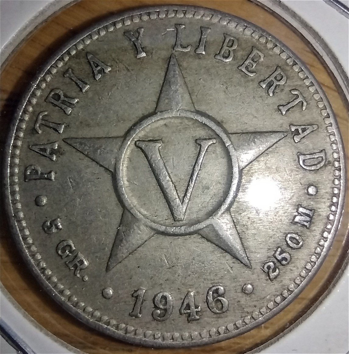 1946-Cuba-Five-Cents-Grade?