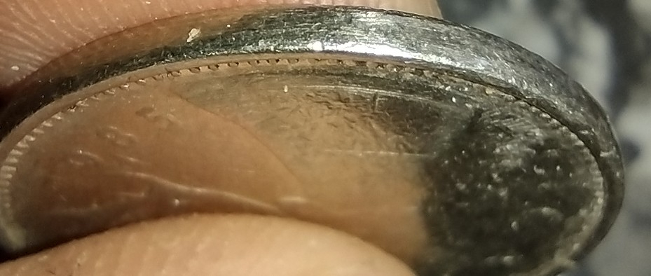 1985-Canadian-Quarter-No-Reeded-Edge-Or-Worn?