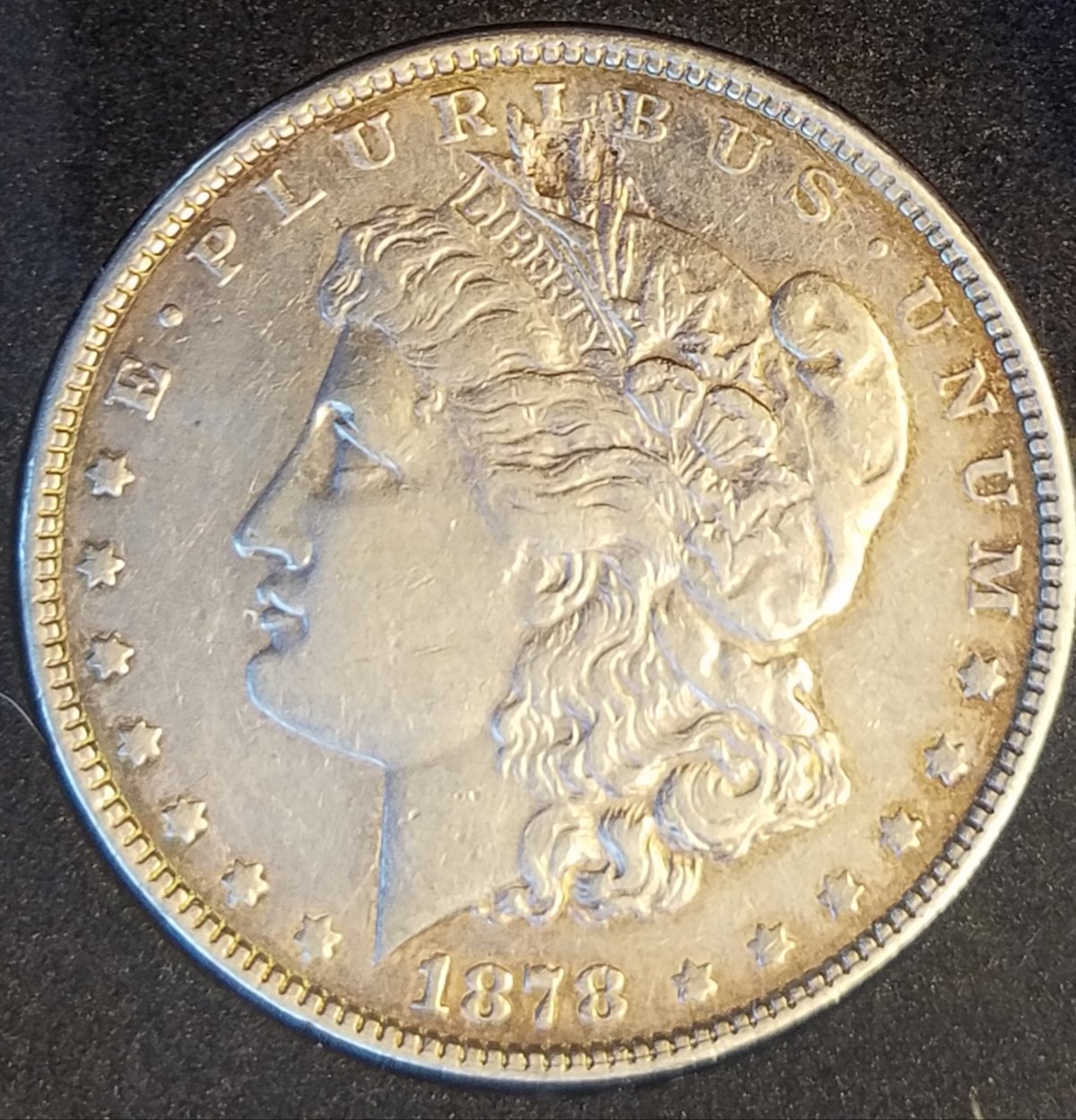 1878-Morgan-Dollar-W/-Major-Mint-Defect-Or...?