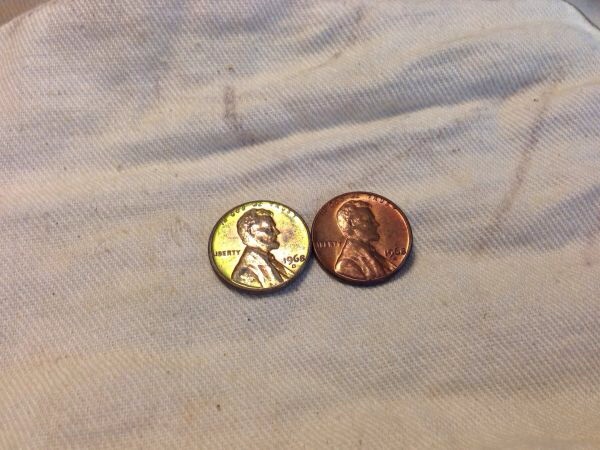Drastic-Color-Difference-68-Unc-Penny