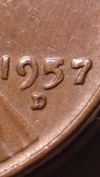 Minor-1957-D/D...date-Is-Heavy,-Double?