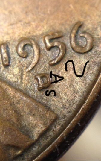 1956-D/D/D-With-Lots-Of-Extra-Die-Marks