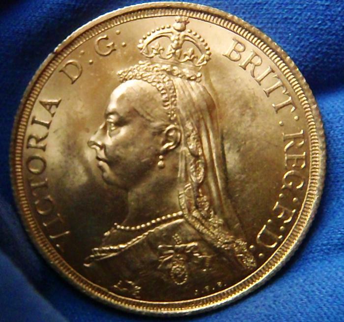 Queen-Victoria-Two-Pounds-Of-The-Year-1887-.