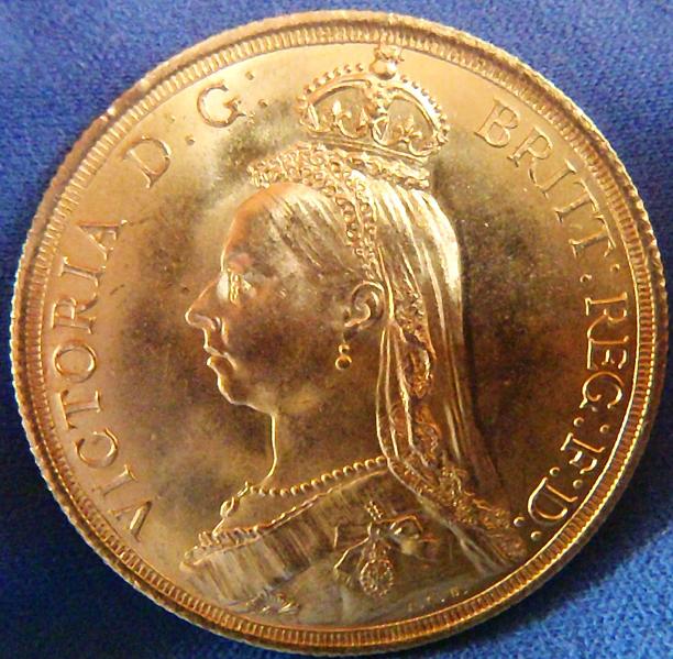 Queen-Victoria-Two-Pounds-Of-The-Year-1887-.