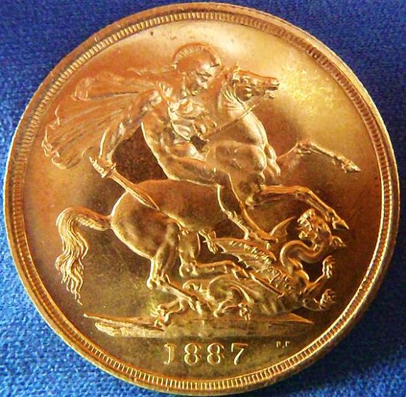 Queen-Victoria-Two-Pounds-Of-The-Year-1887-.