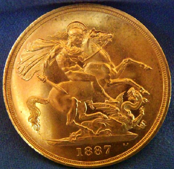 Queen-Victoria-Two-Pounds-Of-The-Year-1887-.