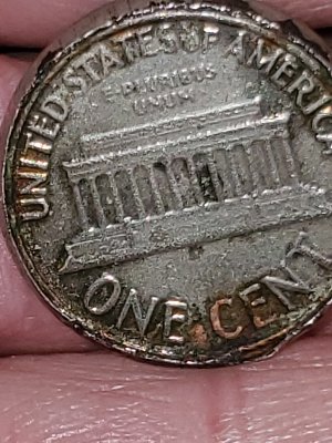 I-Just-Found-This-Odd-Silver-1964-Silver-Toned-Penny