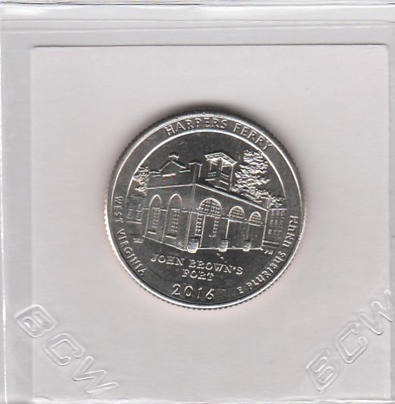 Just-Snagged-A-2016-P-Harper's-Ferry-Parks-Quarter-From-Circulation.