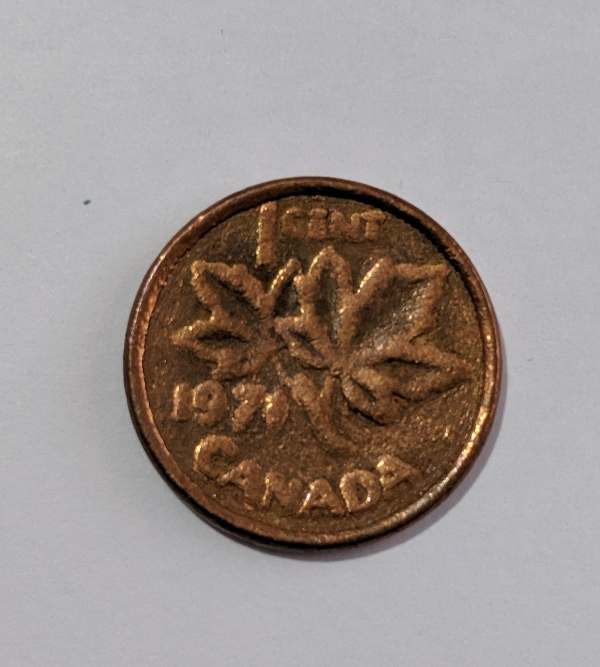 1971-Canadian-Penny-With-Beading-And-Other-Errors