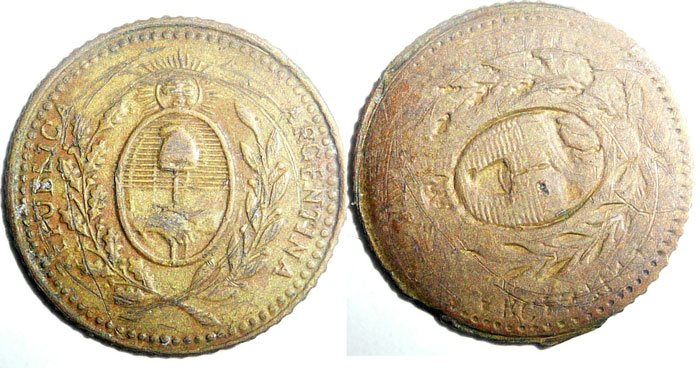Unusual-Argentina-Coin-For-Identification