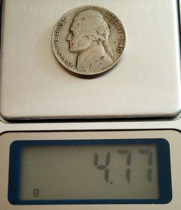 4.77-Grams-1940-Jefferson-Nickel