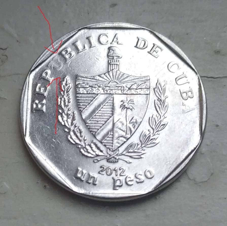 Cuba-1-Peso-2012---Missing-Letter-