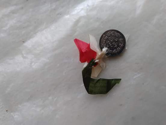 Holed-Mexican-Coin-For-A-Government-Document?