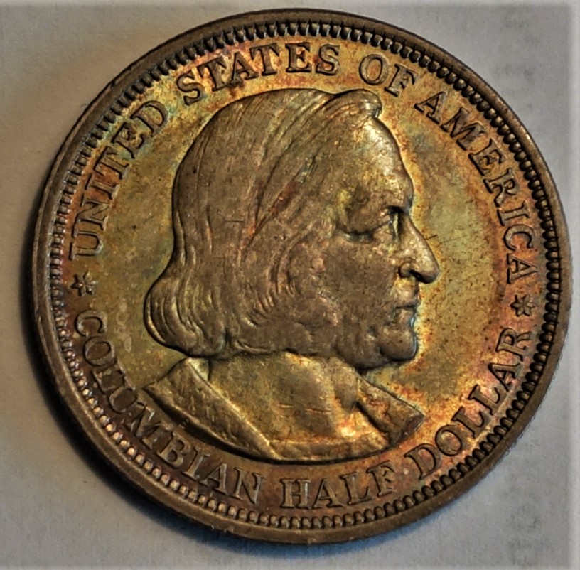 1893-Columbian-Half--Is-This-AU-Or-MS?