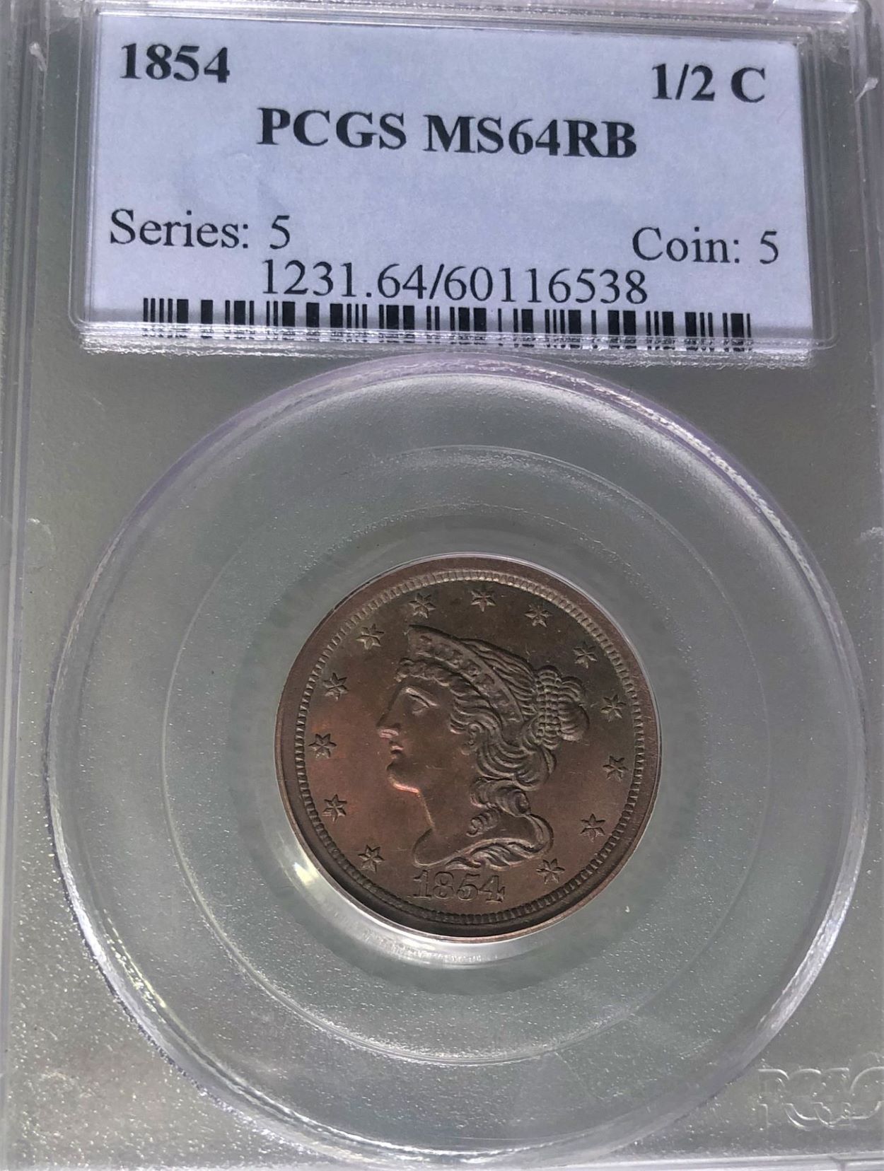 1854-Coronet-Braided-Hair-Half-Cent-PCGS-Vs.-You