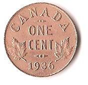 Canadian-1936-Dot-Penny