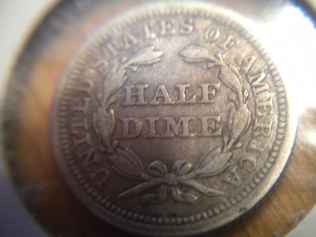 1854-Half-Dime-For-Grading!