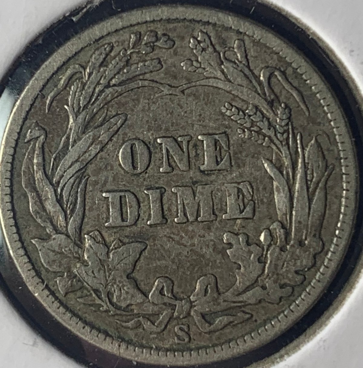 1911-S-Barber-Dime-For-Thoughts/Grading