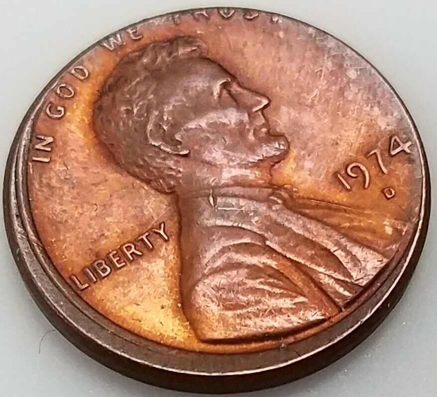 1974-D-Lincoln-Cent--Extreme-Misaligned-Die