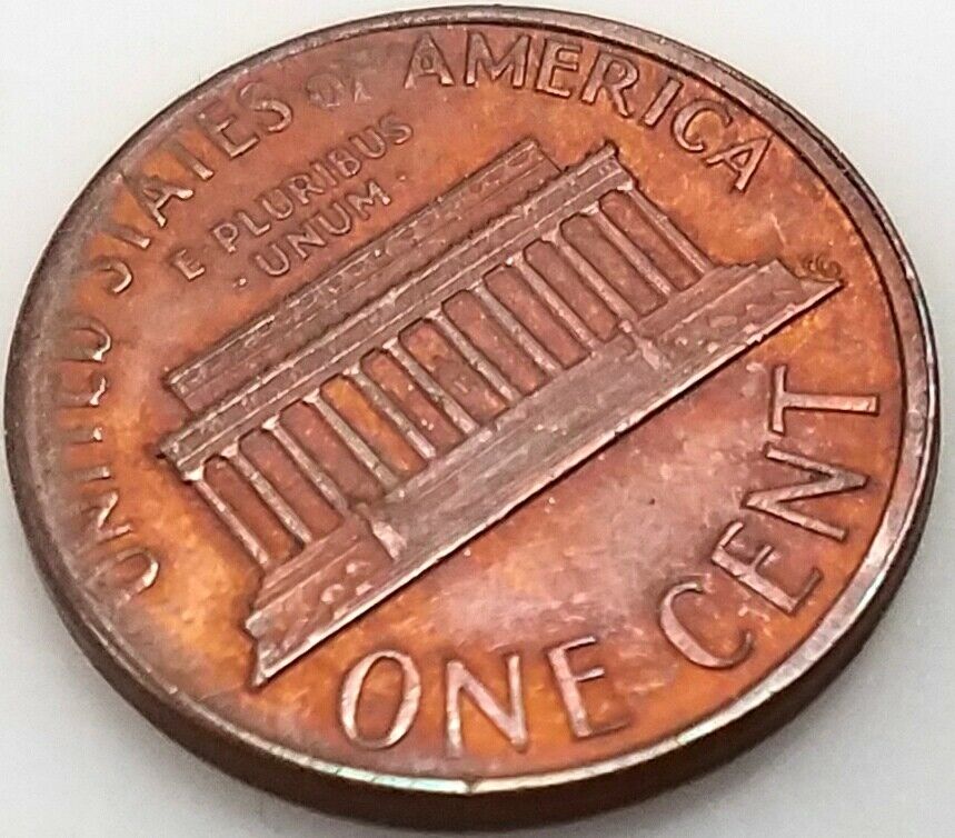 1974-D-Lincoln-Cent--Extreme-Misaligned-Die