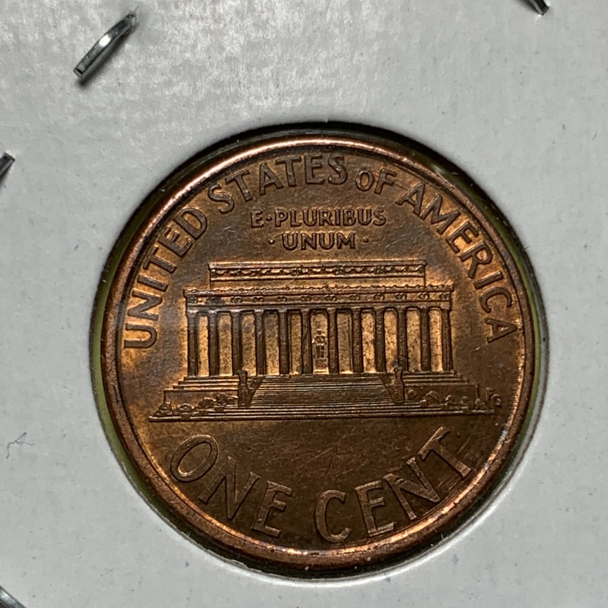 1995-Lincoln-Cent-Struck-Through-Mid-Late-Stage-Die-Cap
