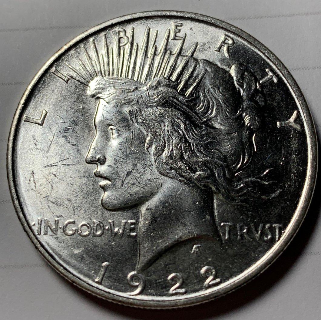 1922-D-Peace-Dollar-For-Grading