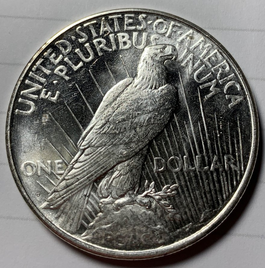 1922-D-Peace-Dollar-For-Grading