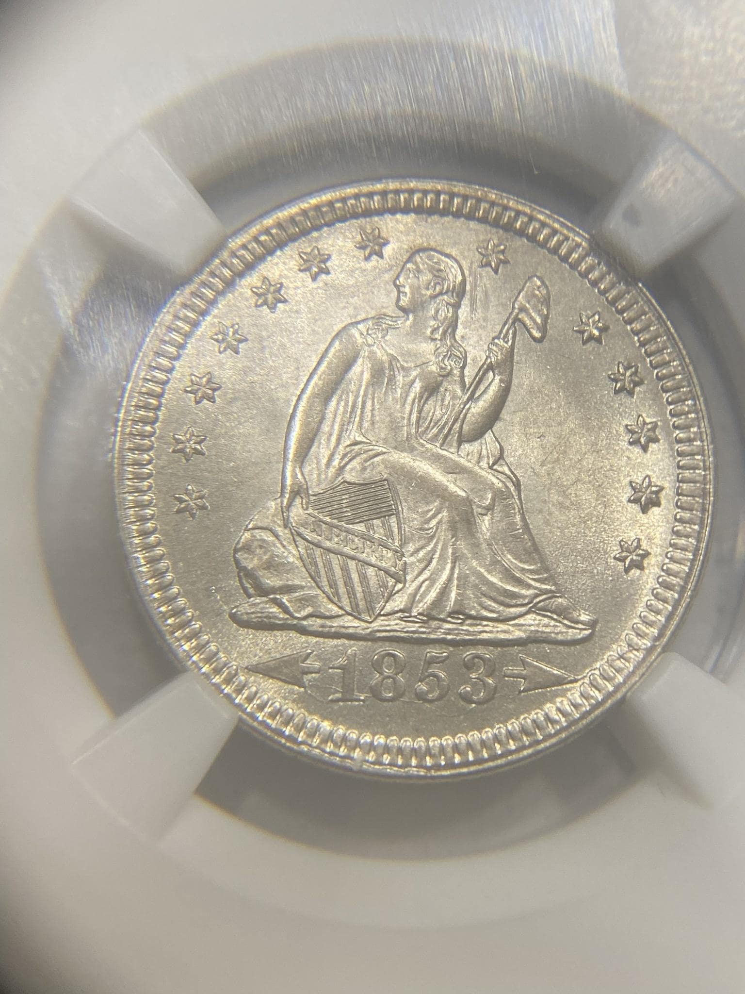 1853-Arrows-+-Rays-Seated-Quarter.-You-Vs.-NGC!