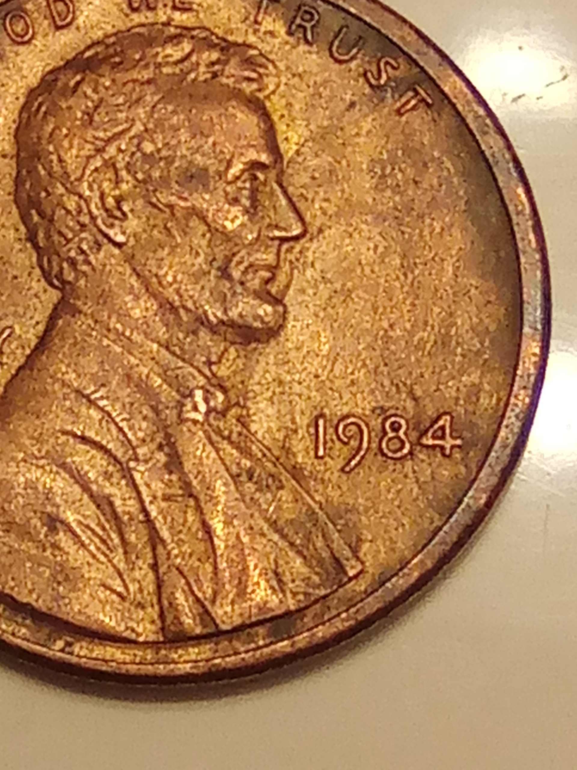 1984-P-Lincoln-Memorial-Penny-Obverse