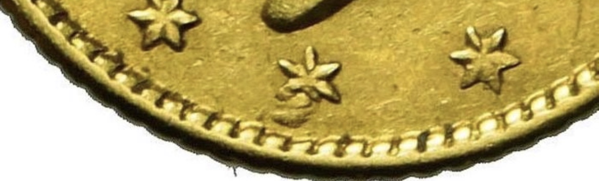 Gold-Dollar-1852-Mint-Error